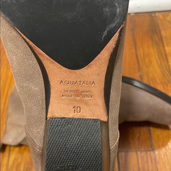 Aquatalia Taupe Chelsea Boots - Picture 3 of 5